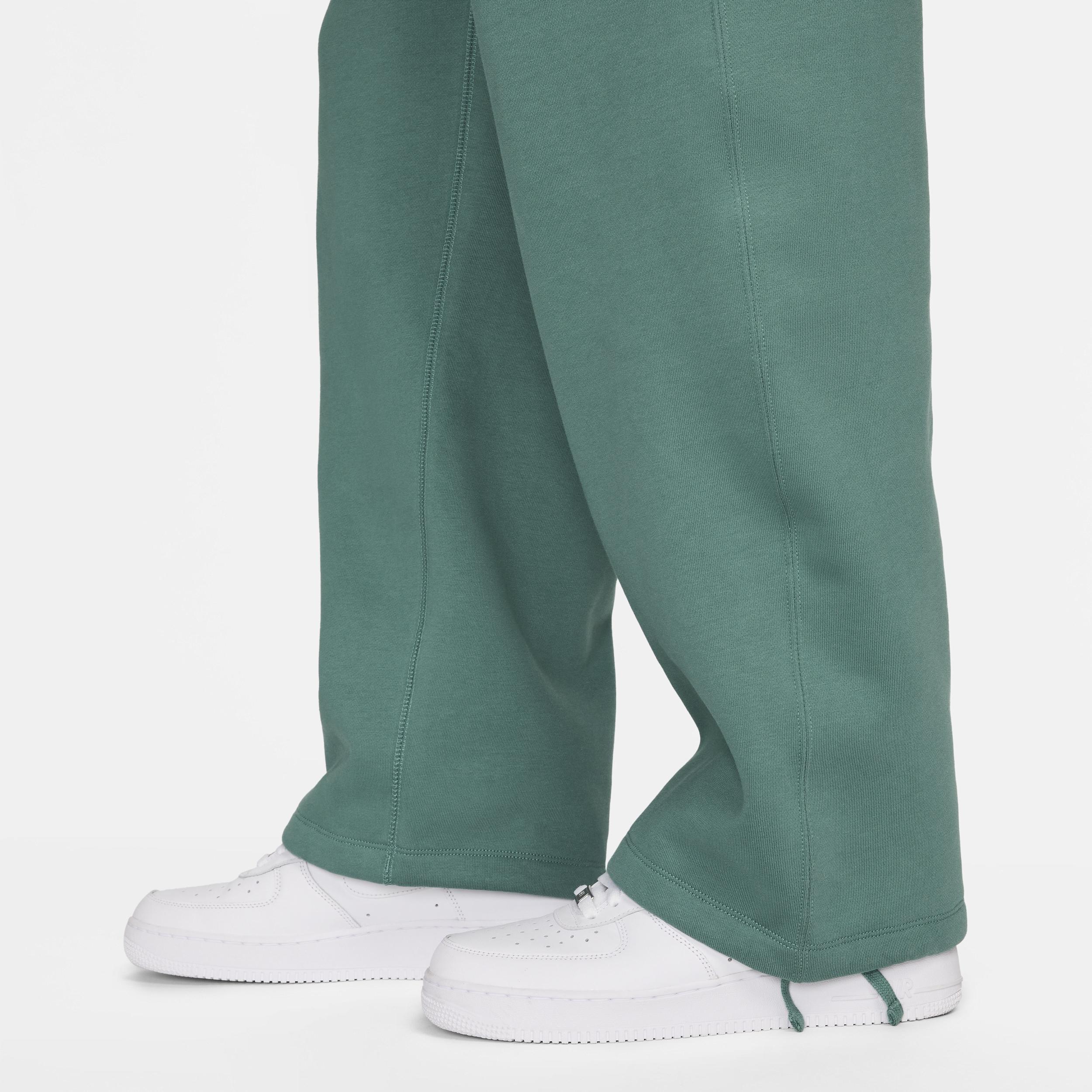 Nike Men's Solo Swoosh Open-Hem Fleece Pants Product Image