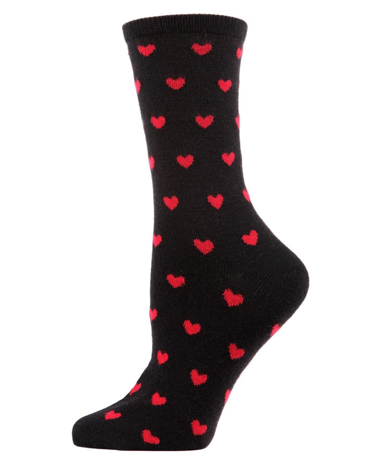 Hearts Cashmere Womens Crew Socks Product Image