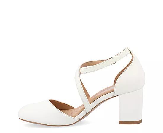 Journee Collection Womens Foster Wide Pump Product Image