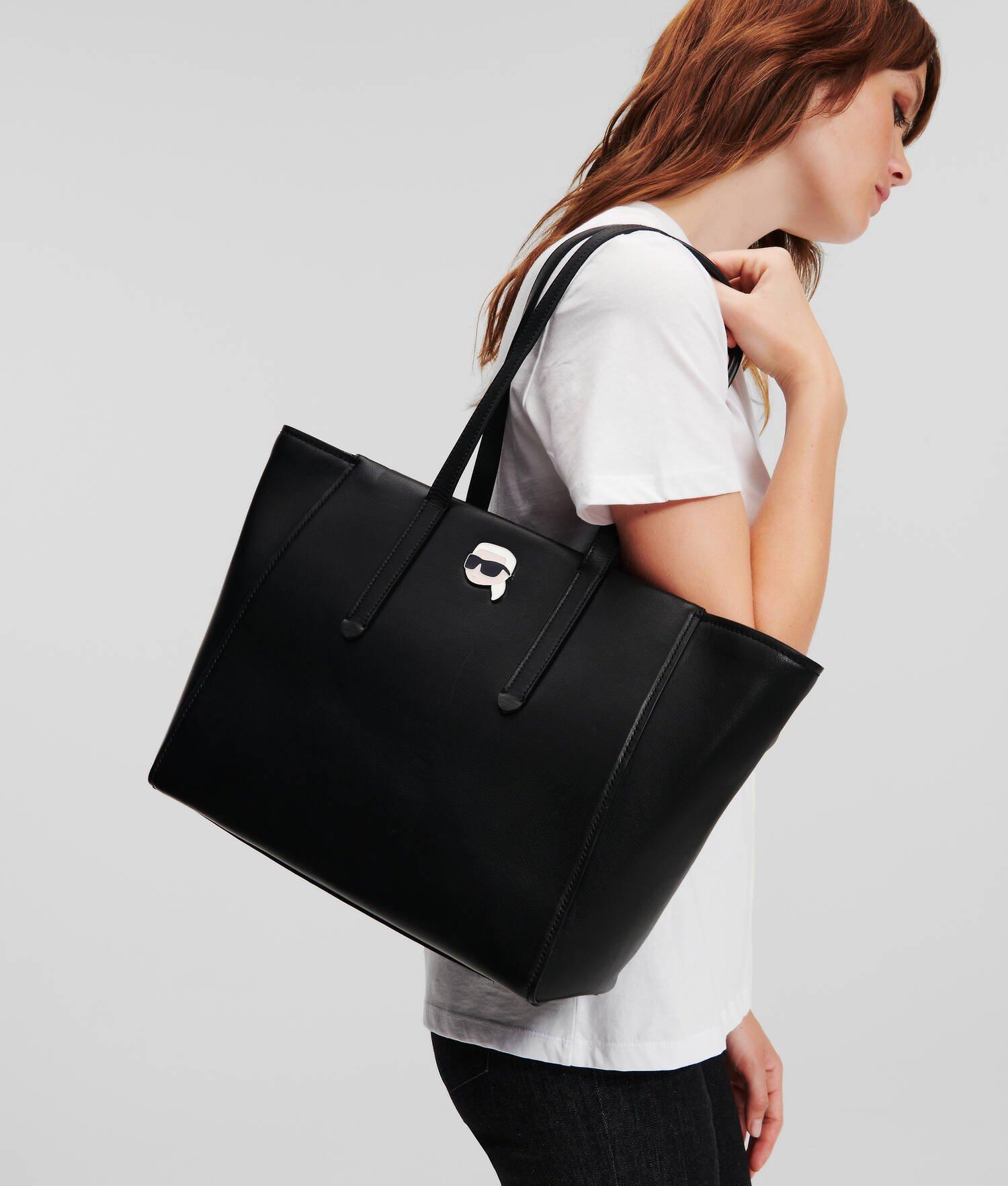 K/IKONIK PIN LEATHER TOTE BAG Product Image