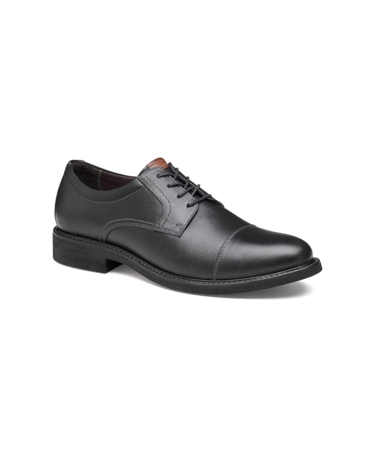 Johnston & Murphy Mens Beasley Leather Cap Toe Shoes Product Image