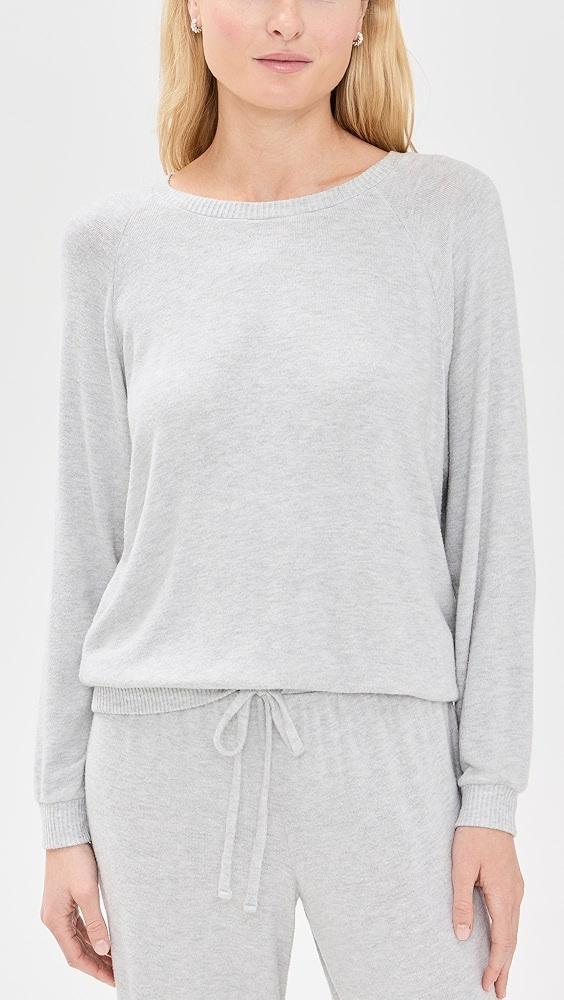 Eberjey Cozy Time Crew Neck Pullover | Shopbop Product Image