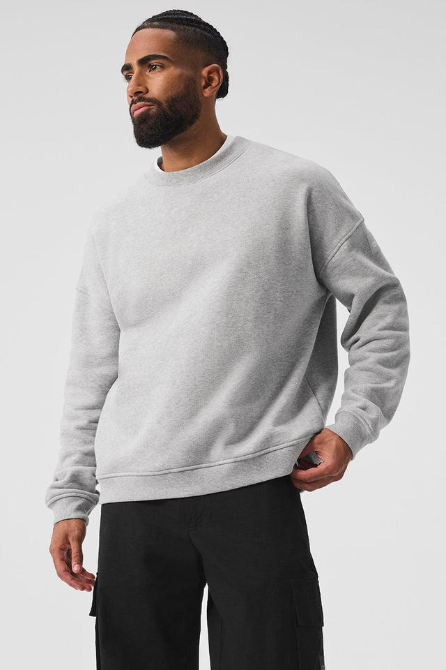 Renown Heavy Weight Crew Neck Pullover - Athletic Heather Grey Male Product Image