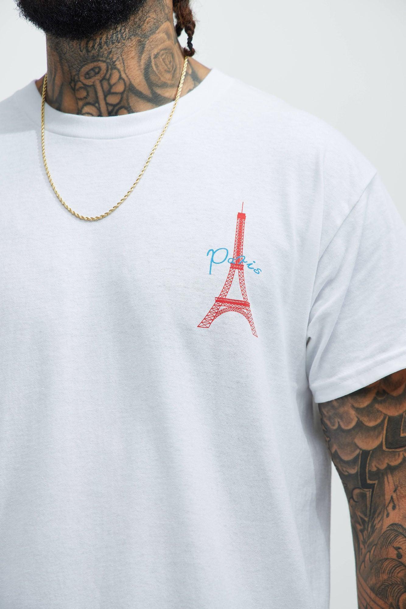 Ville Lumiere Short Sleeve Tee - White Product Image