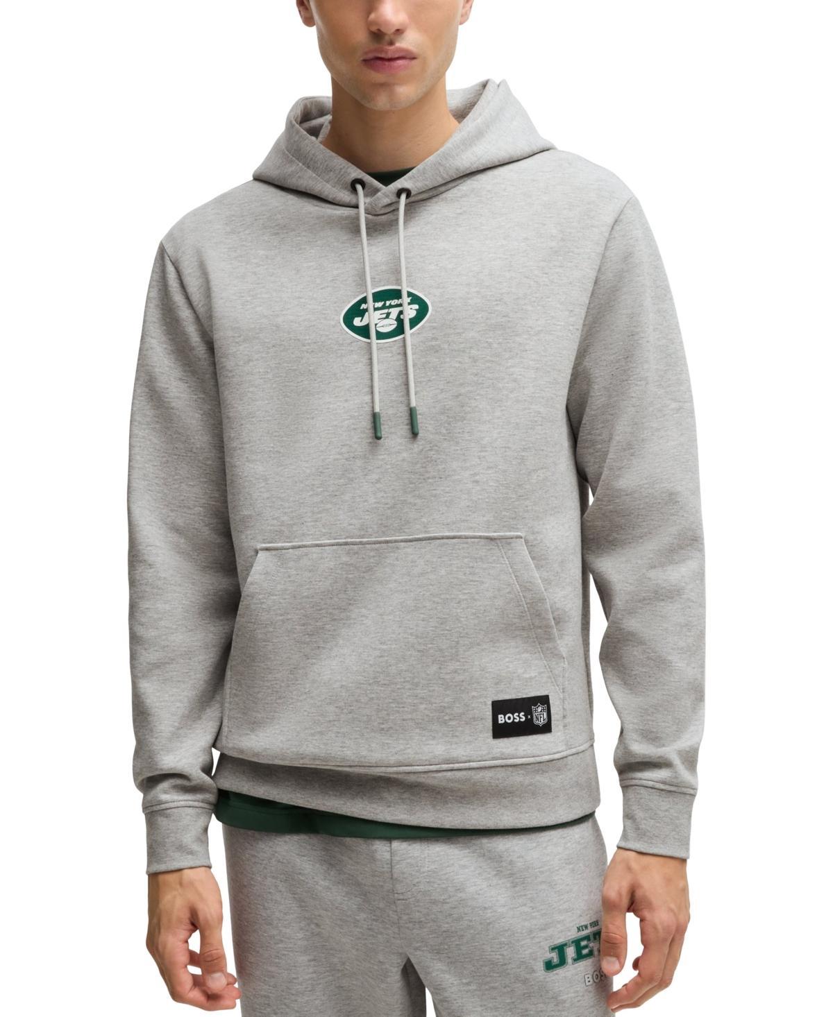 Mens BOSS x NFL Interlock Hoodie with Special Branding Product Image