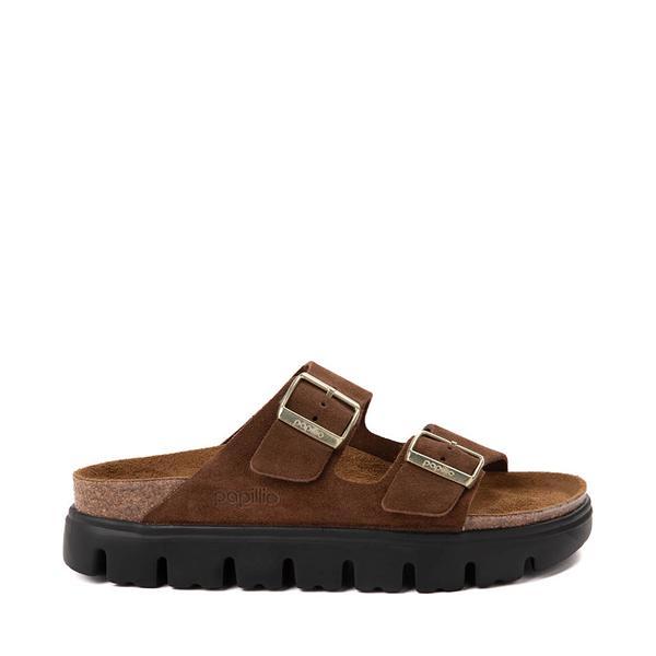 Womens Papillio by Birkenstock® Arizona Chunky Sandal - Dark Tea Product Image