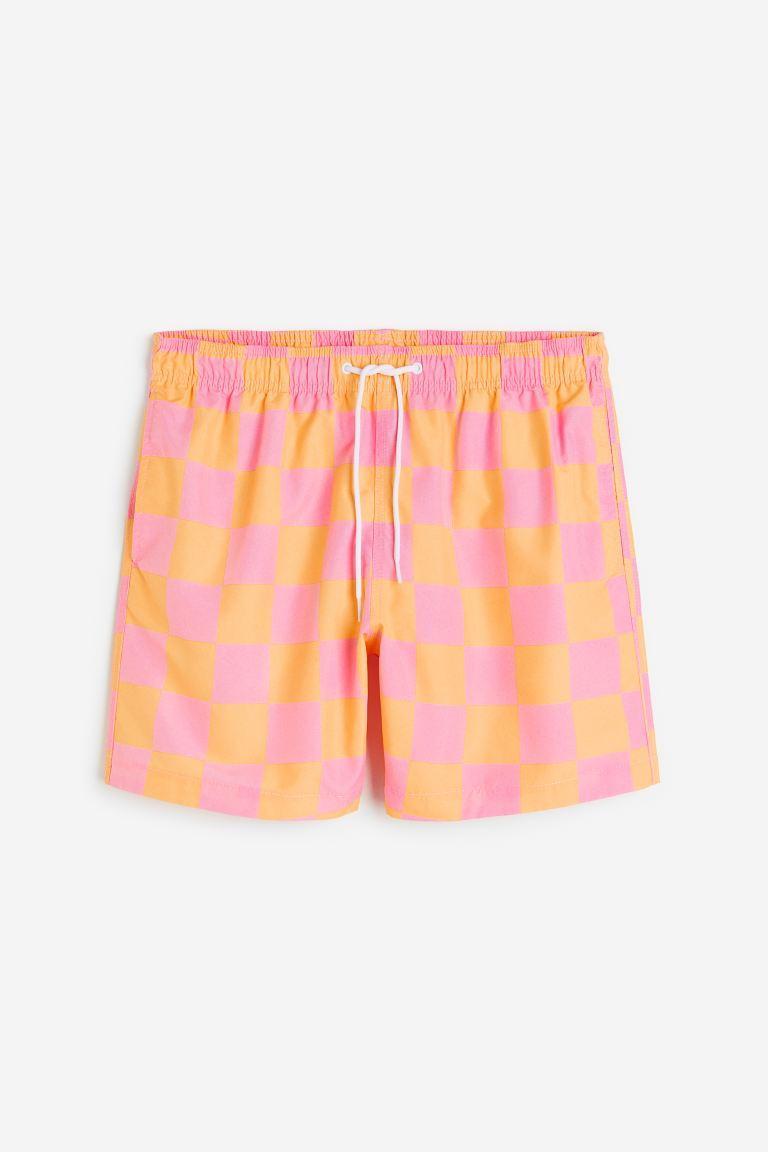 Patterned Swim Shorts Product Image