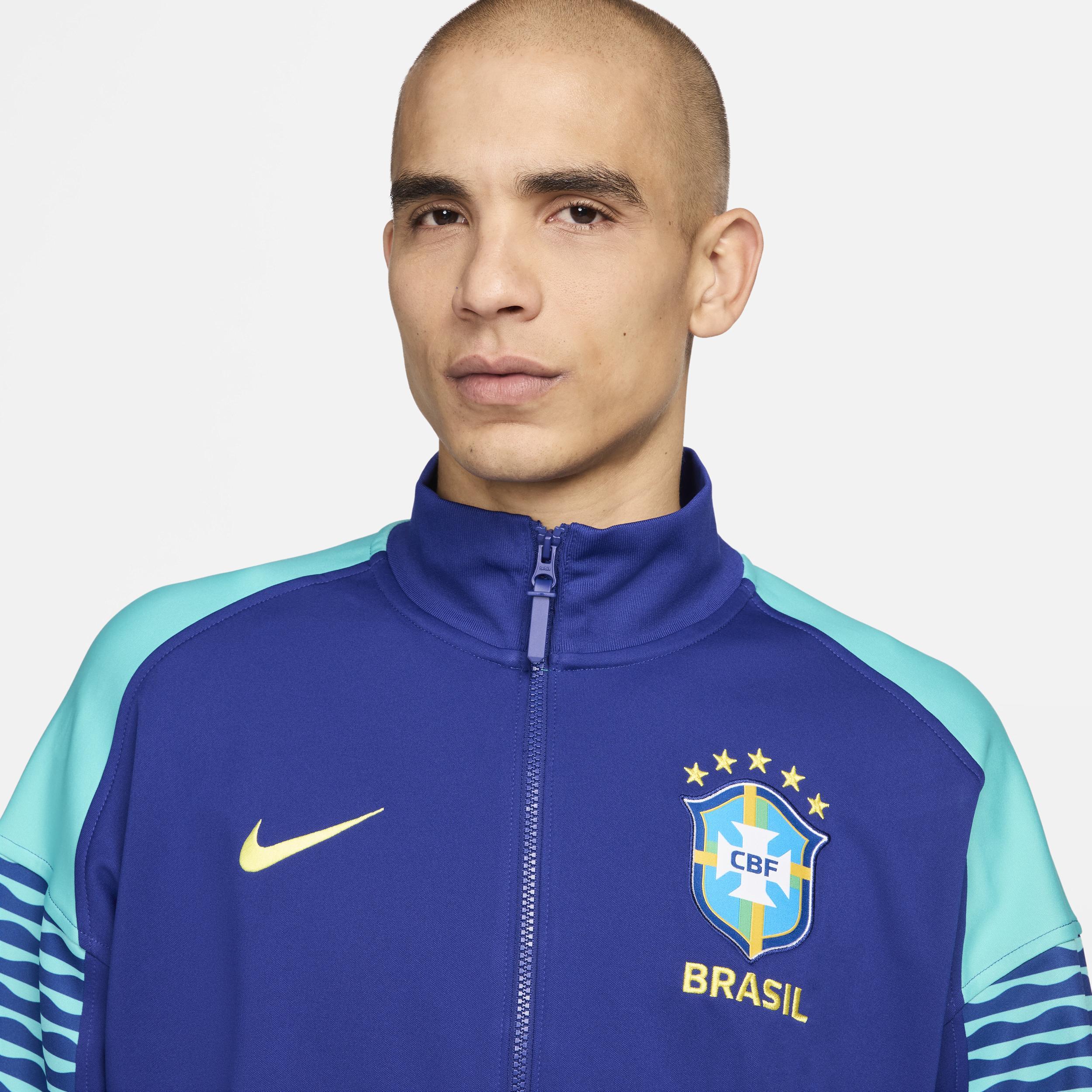 Brazil Strike Men's Nike Dri-FIT Soccer Jacket Product Image