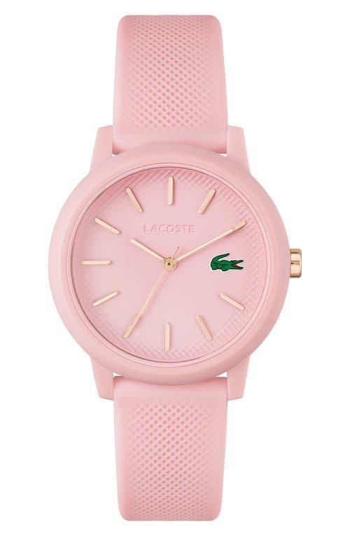 Lacoste 12.12 Silicone Strap Watch, 36mm Product Image