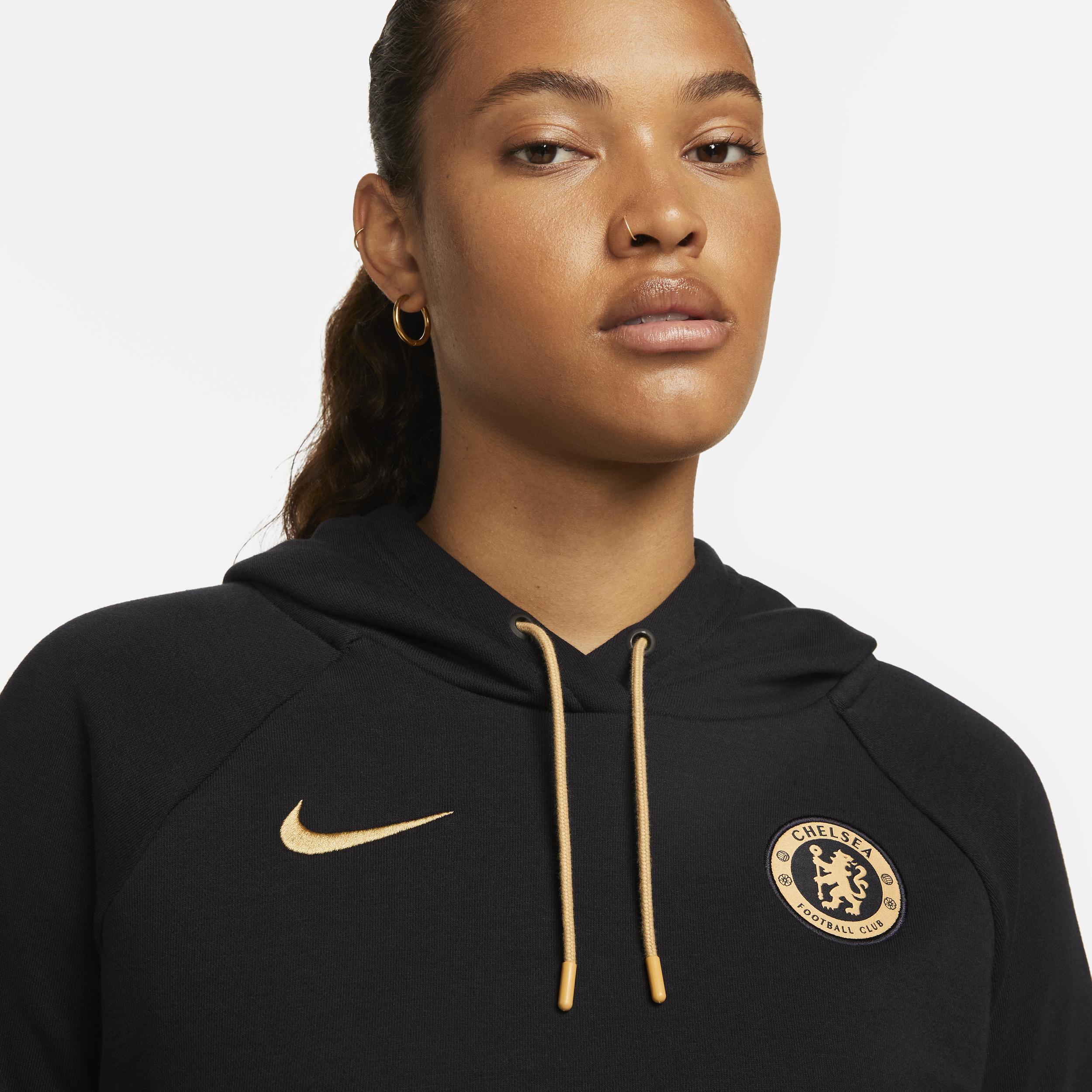 Chelsea FC Essential Nike Women's Fleece Pullover Hoodie Product Image