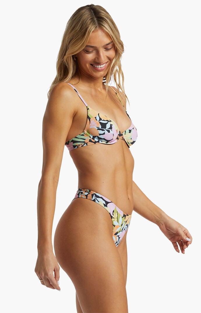 Billabong Women's Mas Aloha Skimpy High Cut Bikini Bottom - Product Image