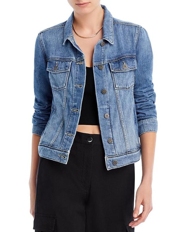 Paige Denim Jacket - Rowan in Stark Product Image