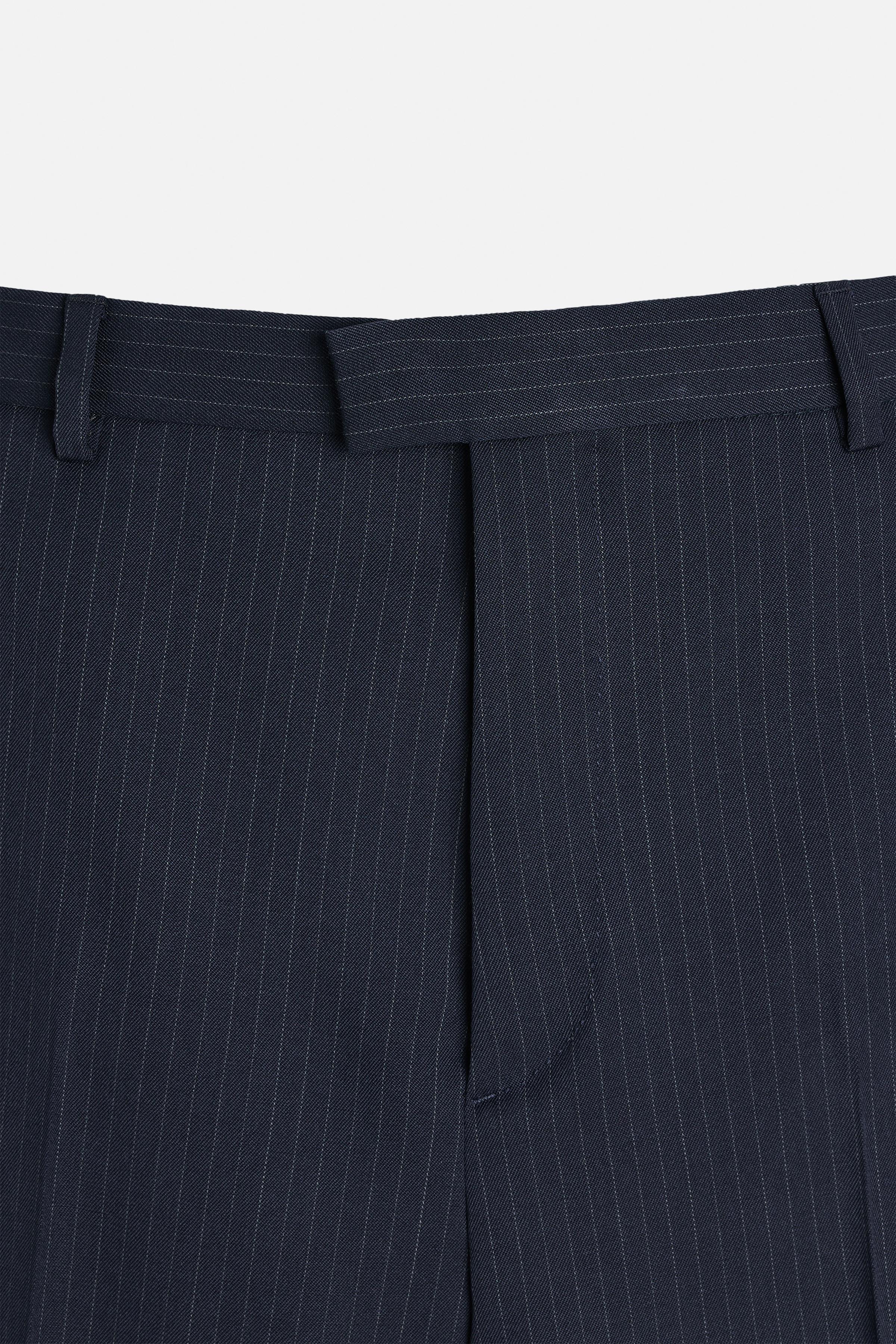 PINSTRIPE SUIT PANTS Product Image