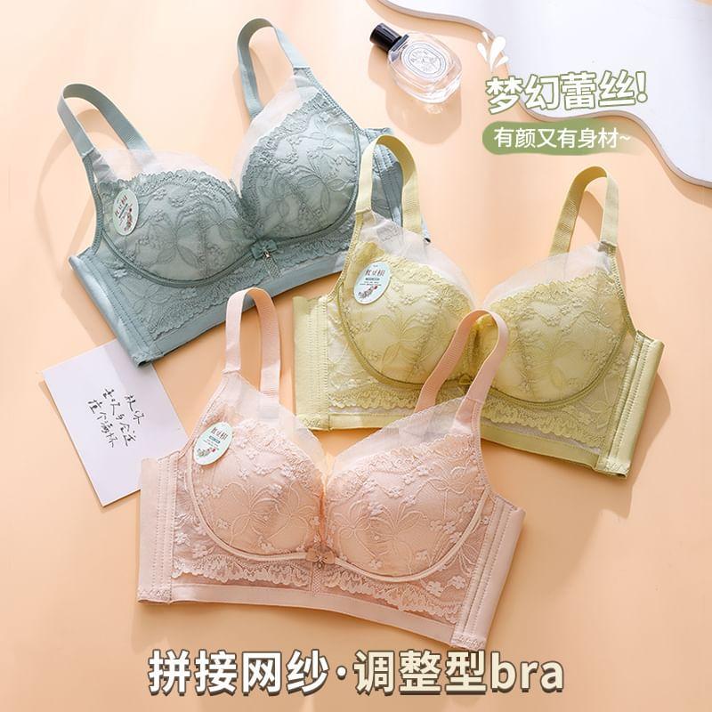 Lace Push Up Bra Product Image