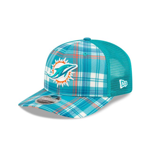 Miami Dolphins 2024 Sideline Statement 9SEVENTY Stretch-Snap Hat Male Product Image