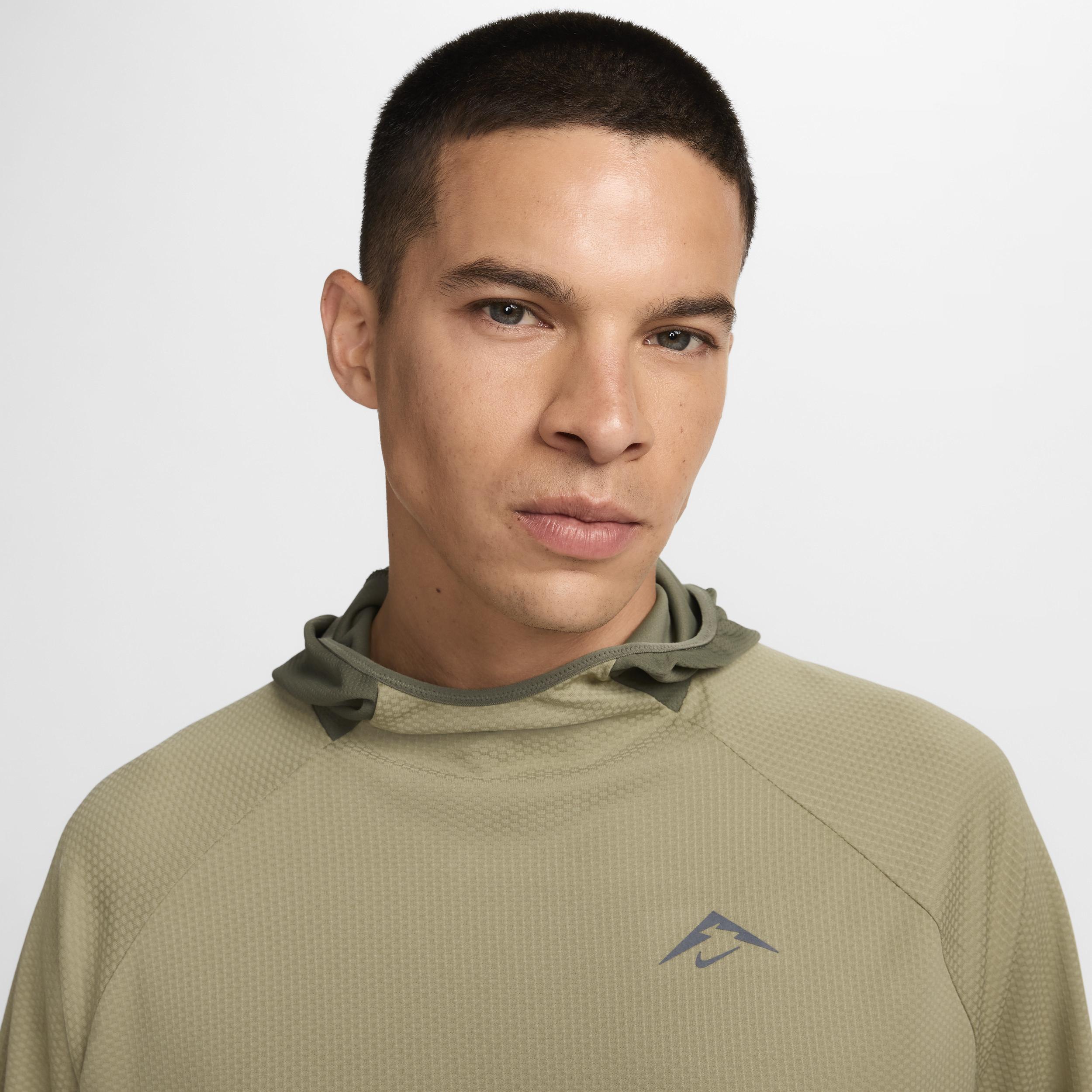 Nike Men's Trail Dri-FIT UV Long-Sleeve Hooded Running Top Product Image