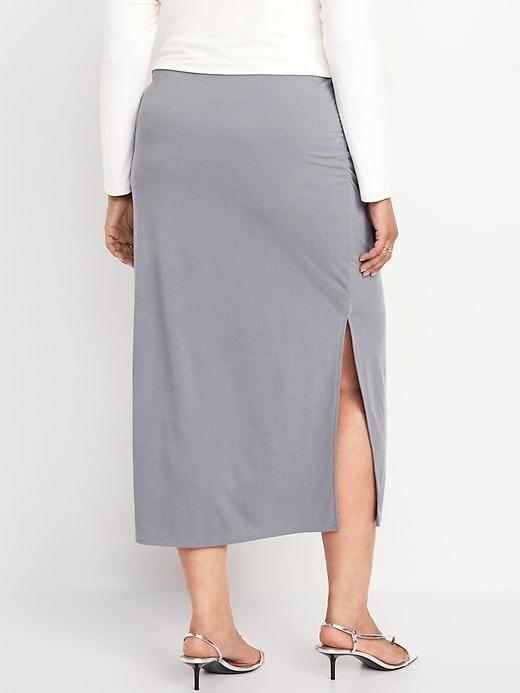 Ribbed Maxi Skirt Product Image