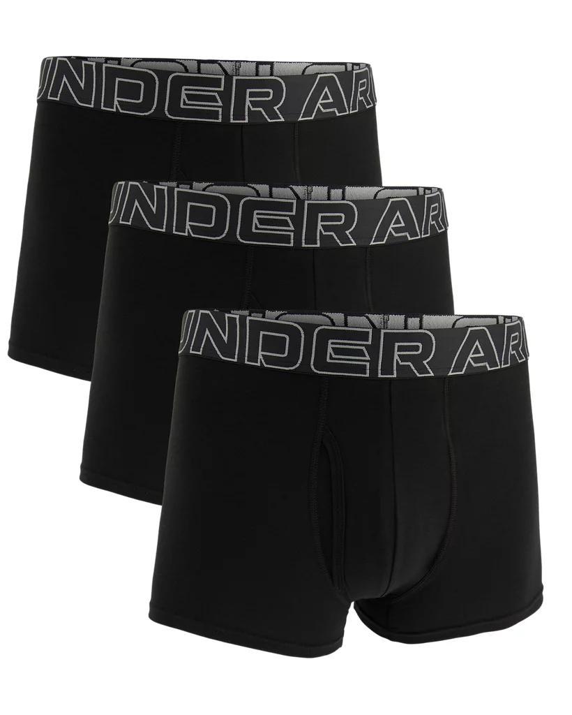 Men's UA Performance Cotton 3" 3-Pack Boxerjock® Product Image