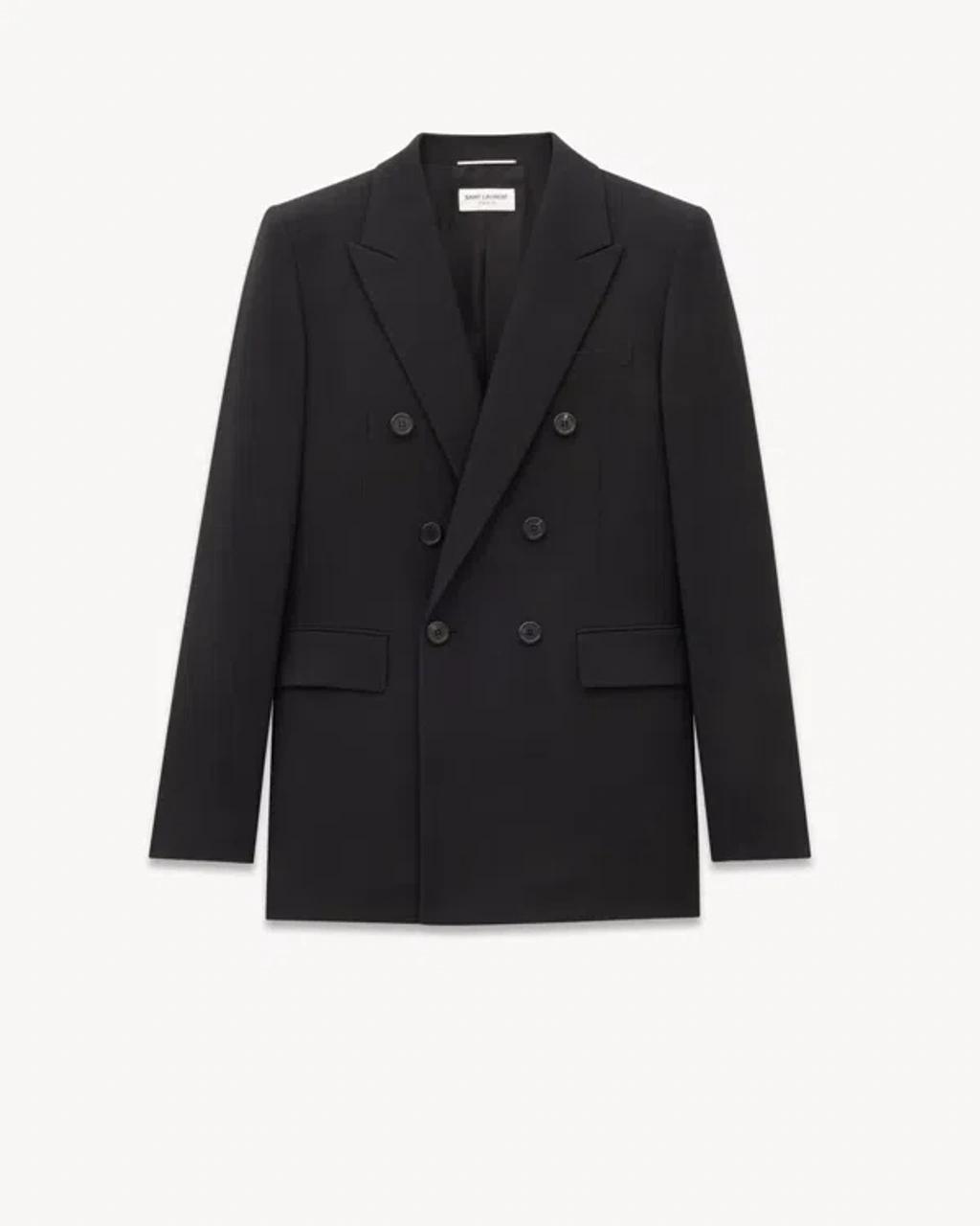 Gabardine Jacket In Noir Product Image