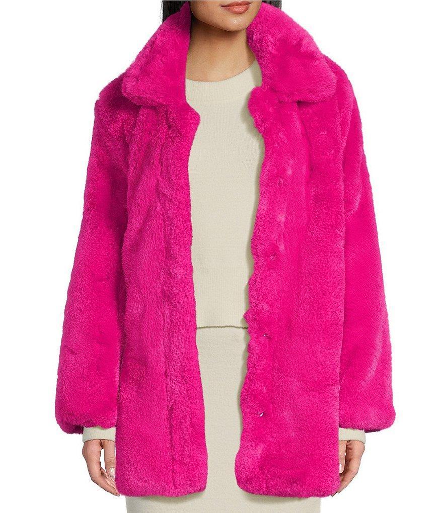 GB Oversized Faux Fur Jacket Product Image