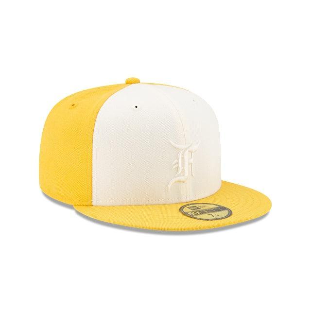 Essentials By Fear Of God Gold 59FIFTY Fitted Hat Male Product Image