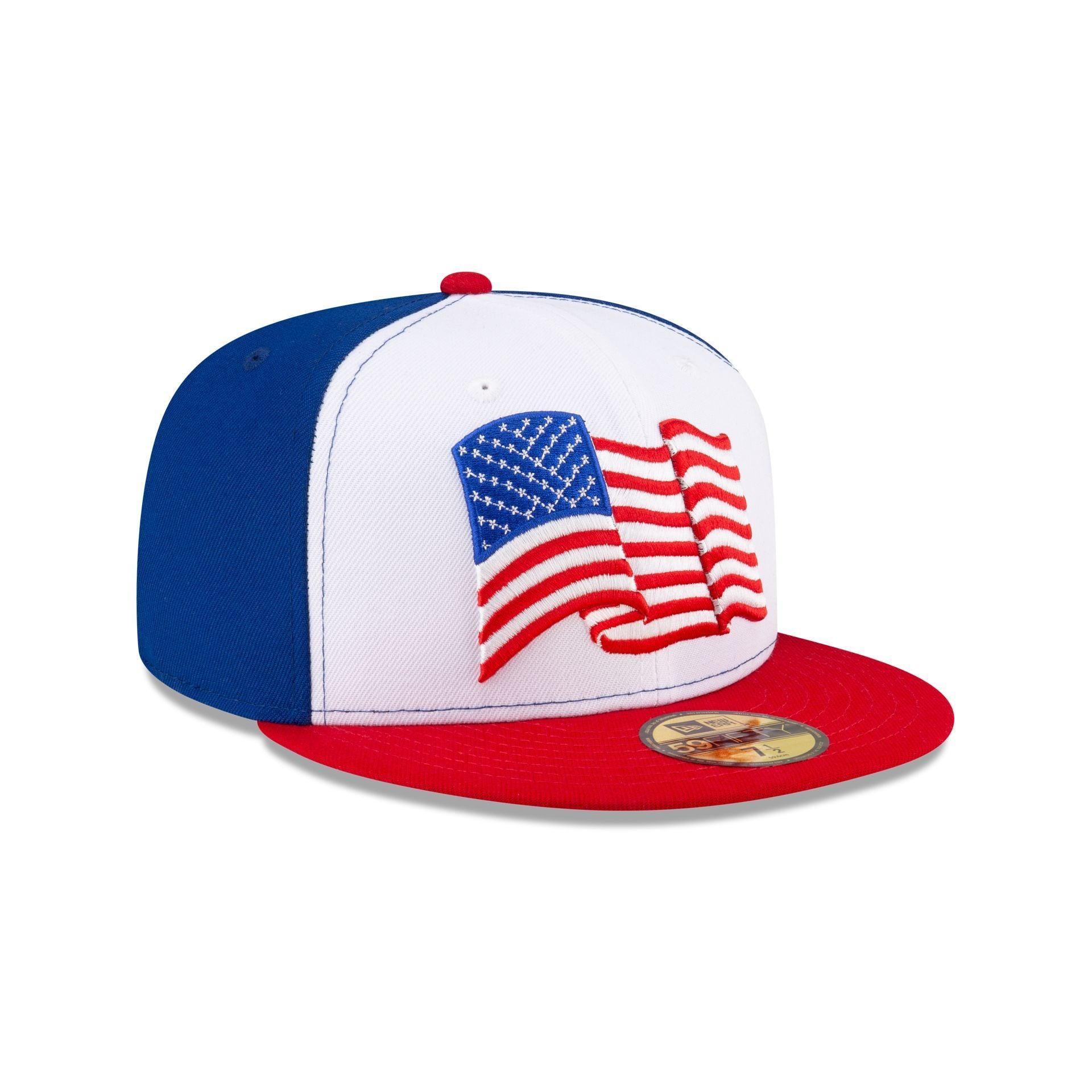 New Era Cap Americana USA Flag 59FIFTY Fitted Hat Male Product Image