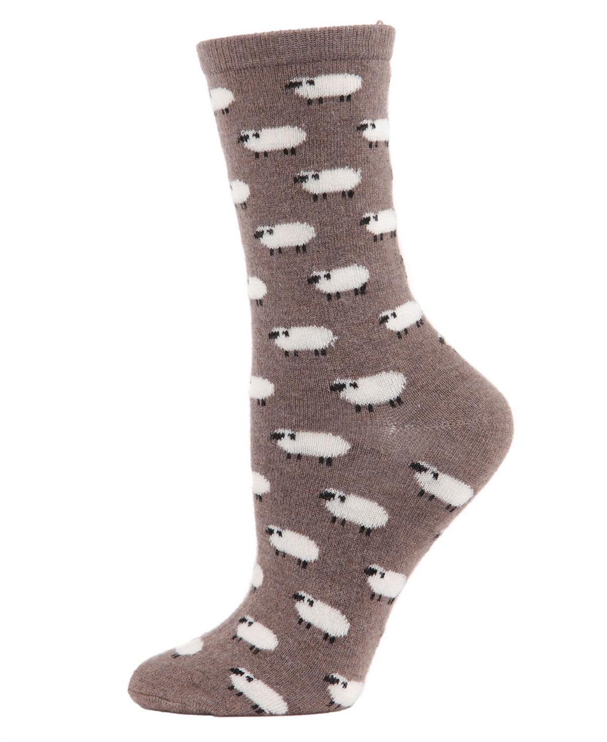 Womens Cashmere Blend Crew Socks Product Image