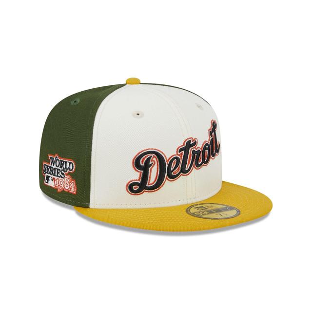 Detroit Tigers Two Tone Honey 59FIFTY Fitted Hat Male Product Image