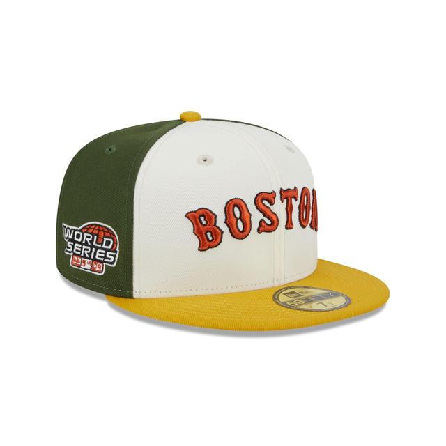 Boston Red Sox Two Tone Honey 59FIFTY Fitted Hat Male Product Image