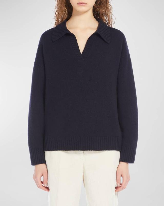 Agre Collared Virgin Wool Sweater Product Image