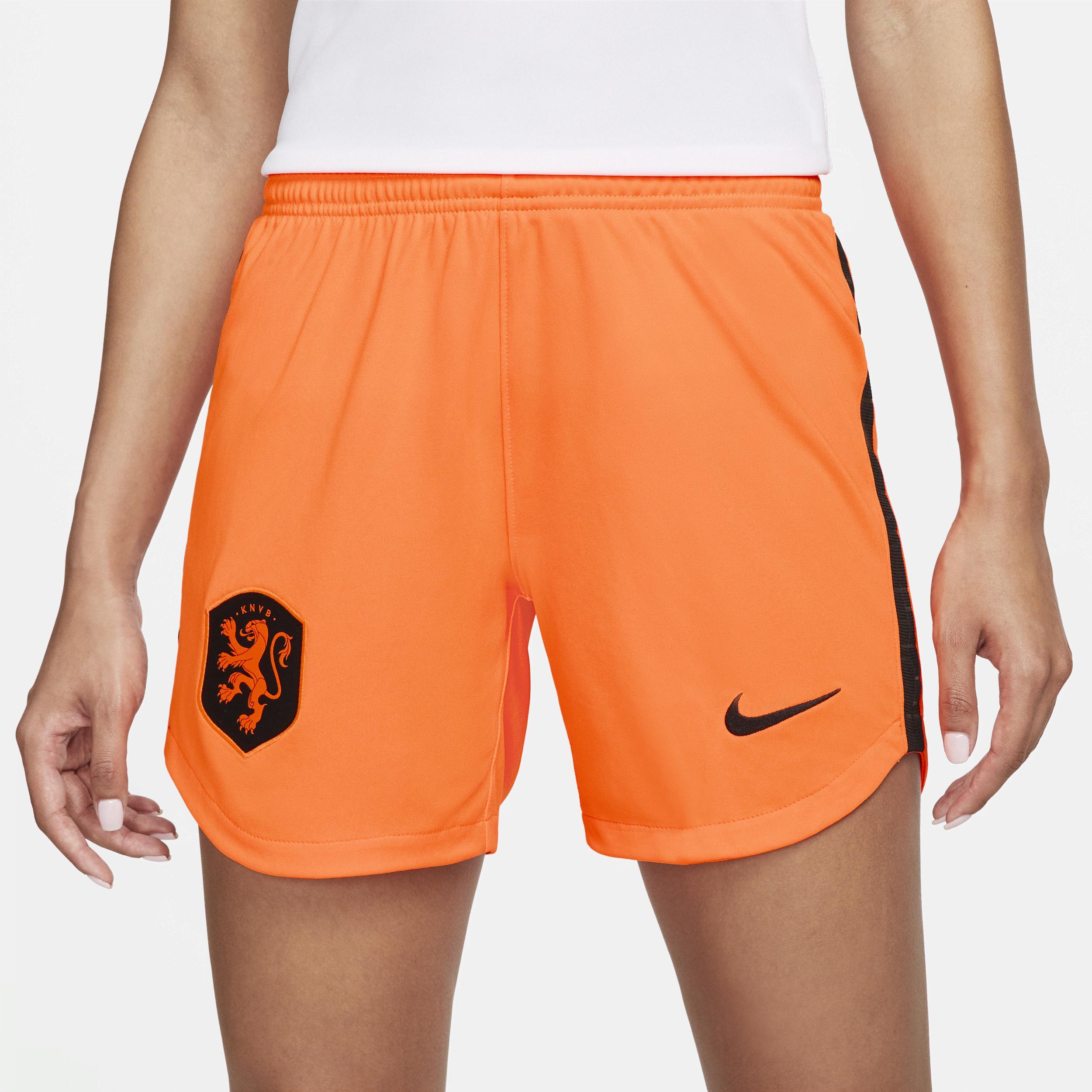 Womens Nike Orange Netherlands Womens National Team 2022 Stadium Home/Away Performance Shorts Product Image