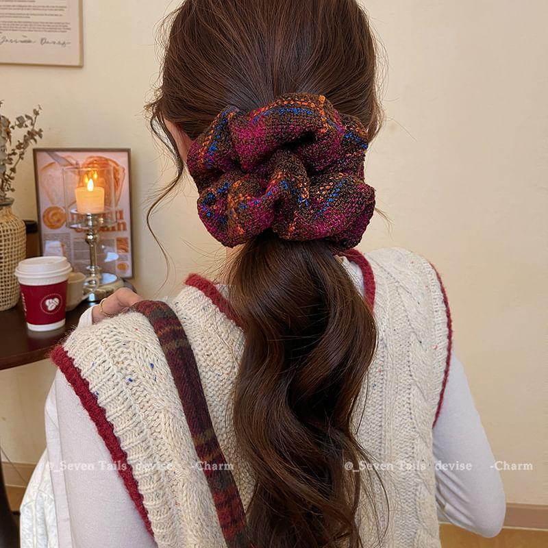 Plaid Hair Scrunchie product image