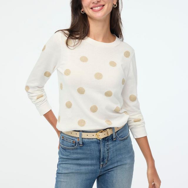 Metallic dot Teddie sweater Product Image