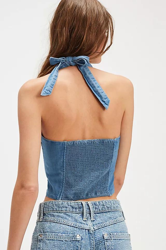 Millie Denim Vest Product Image