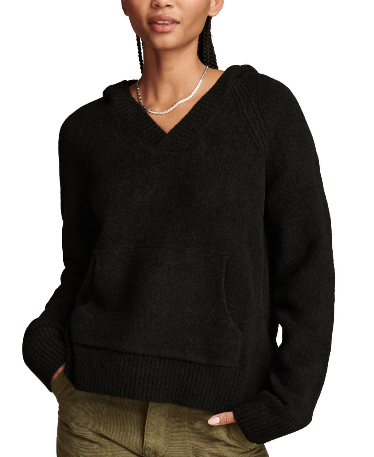 Lucky Brand Womens Long Sleeve Hooded Sweater Product Image