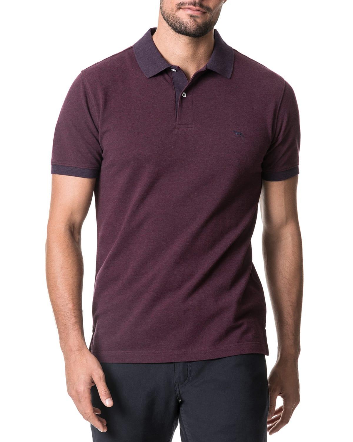 Mens New Haven Heathered Polo Shirt Product Image