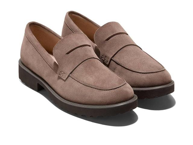 Cole Haan Geneva Loafer (Lava Suede) Women's Shoes Product Image