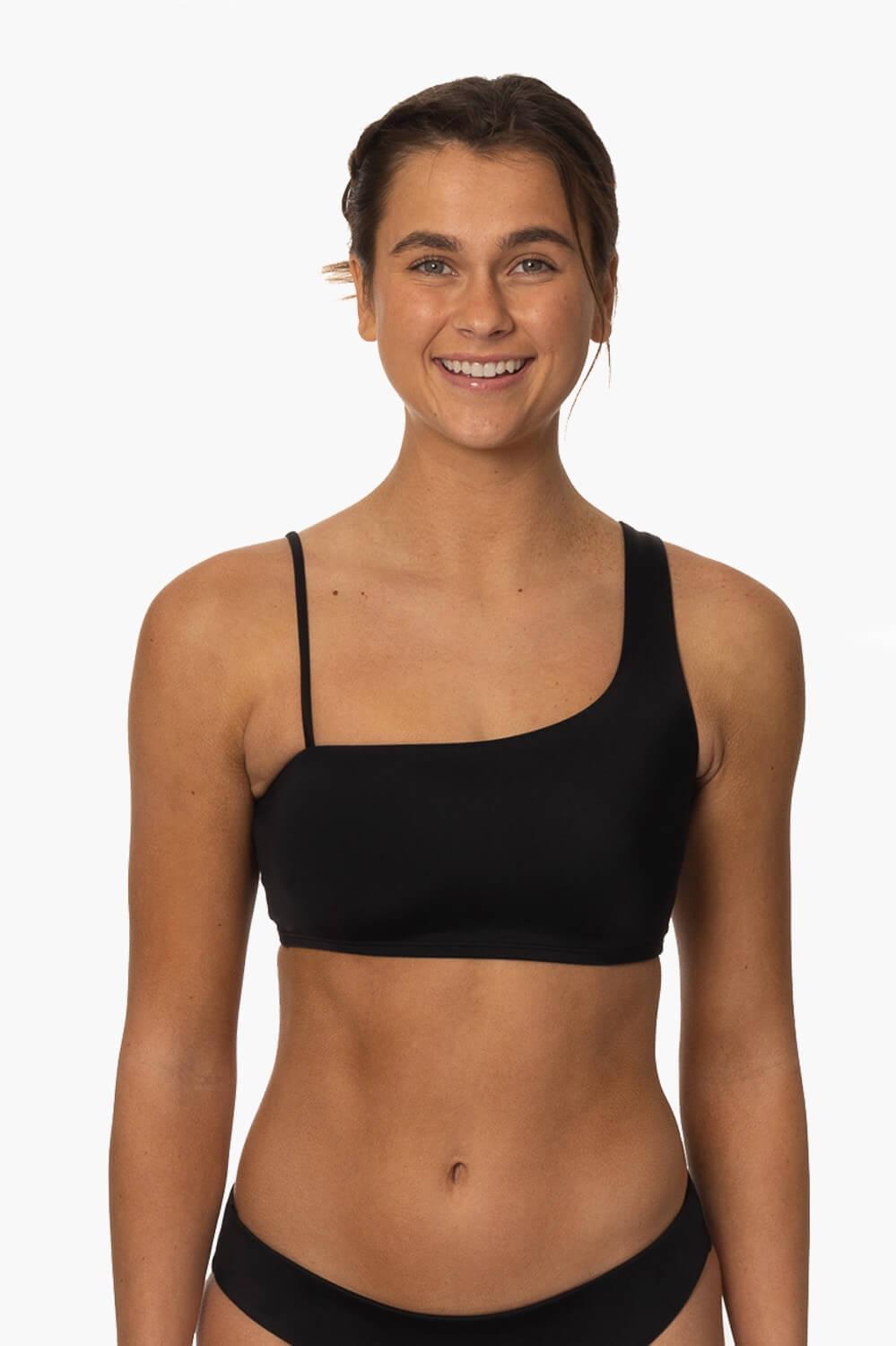 Willa Bikini Top - Black Female Product Image