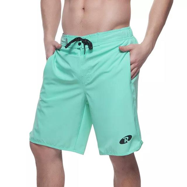 Rokka&Rolla Mens 9 Stretch Mesh Lined Swim Trunks, up to Size 2XL Product Image