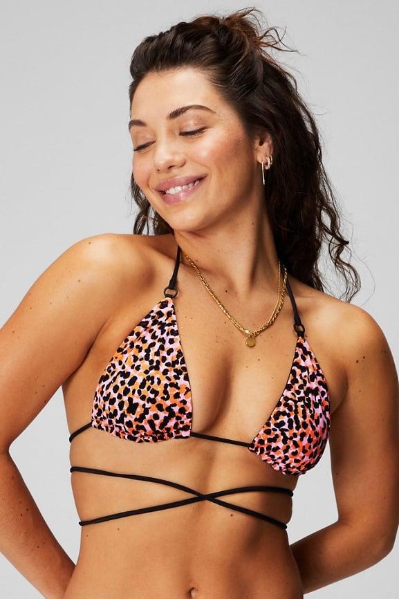 Reversible Triangle String Swim Top Product Image