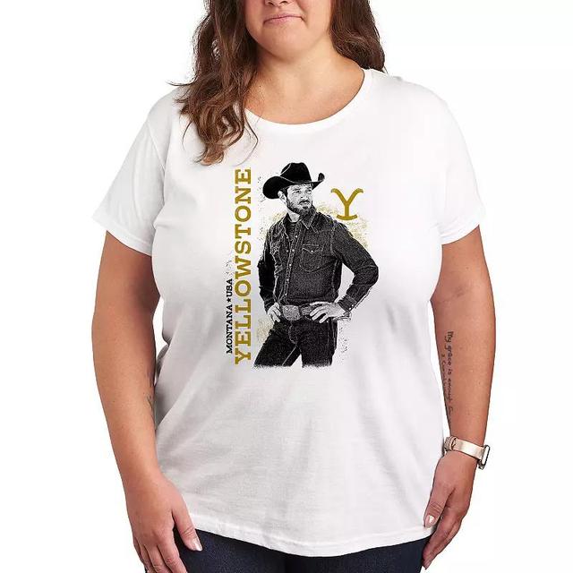 Plus Yellowstone Ryan Graphic Tee, Womens Product Image