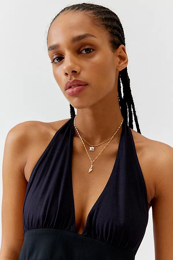 New York Layering Necklace Set Womens at Urban Outfitters Product Image