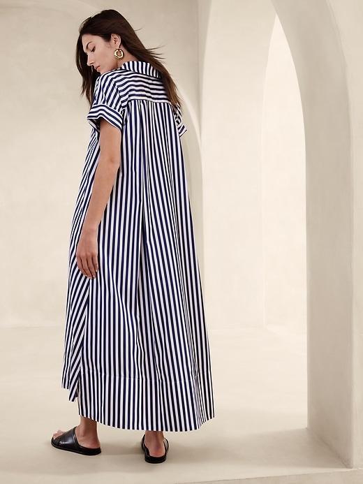 Cruz Poplin Maxi Dress Product Image