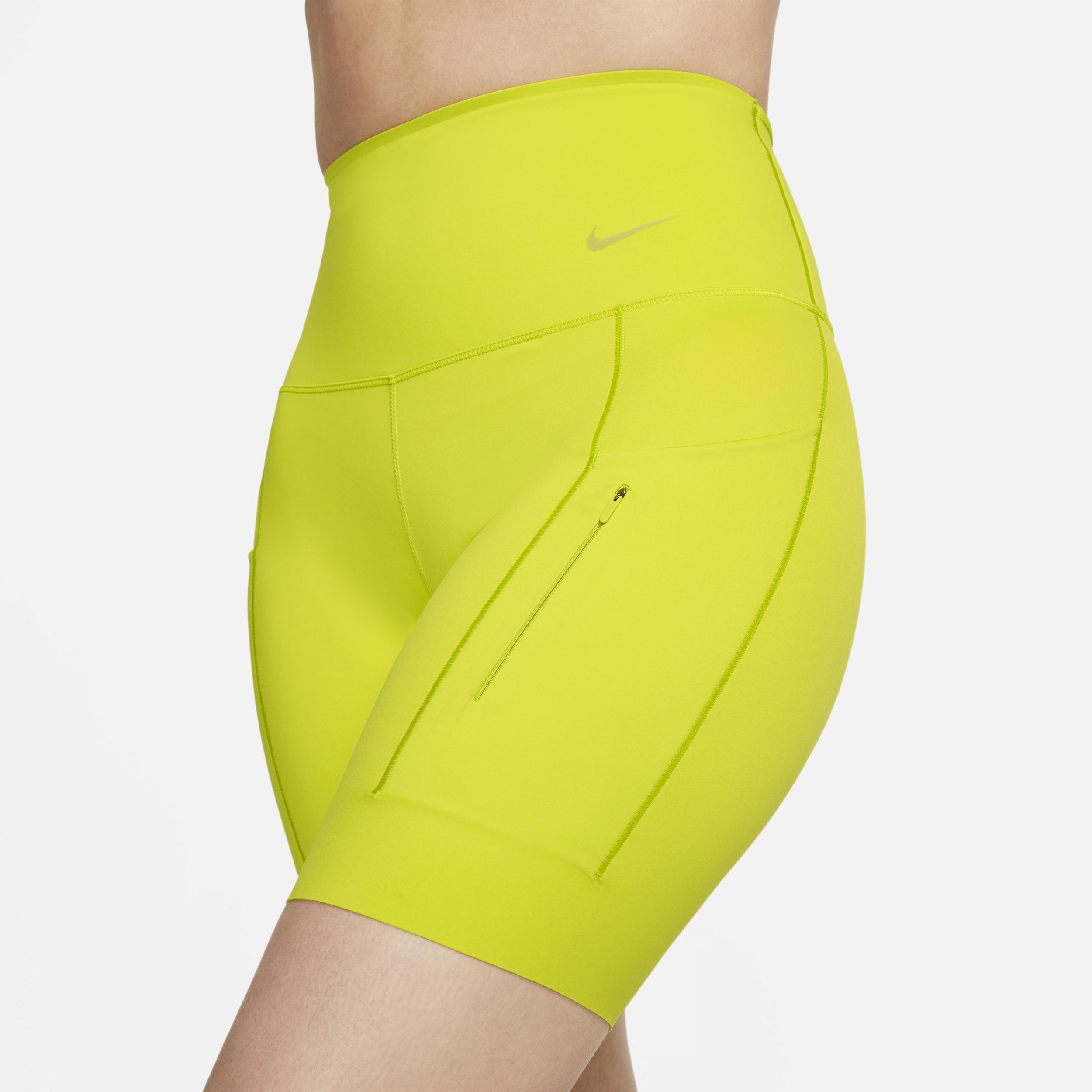 Nike Womens Go Firm-Support High-Waisted 8 Biker Shorts with Pockets Product Image