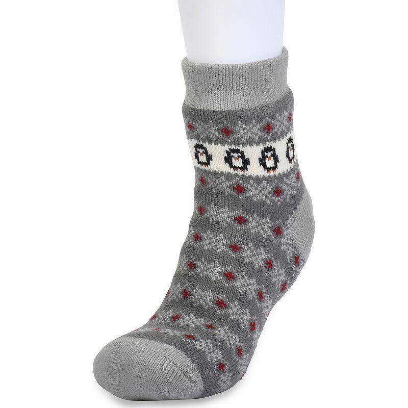 Womens GaaHuu Jacquard Knit Cuffed Cabin Socks Product Image