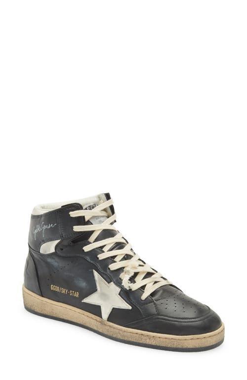 Golden Goose Mens Sky Star High Top Sneakers Product Image