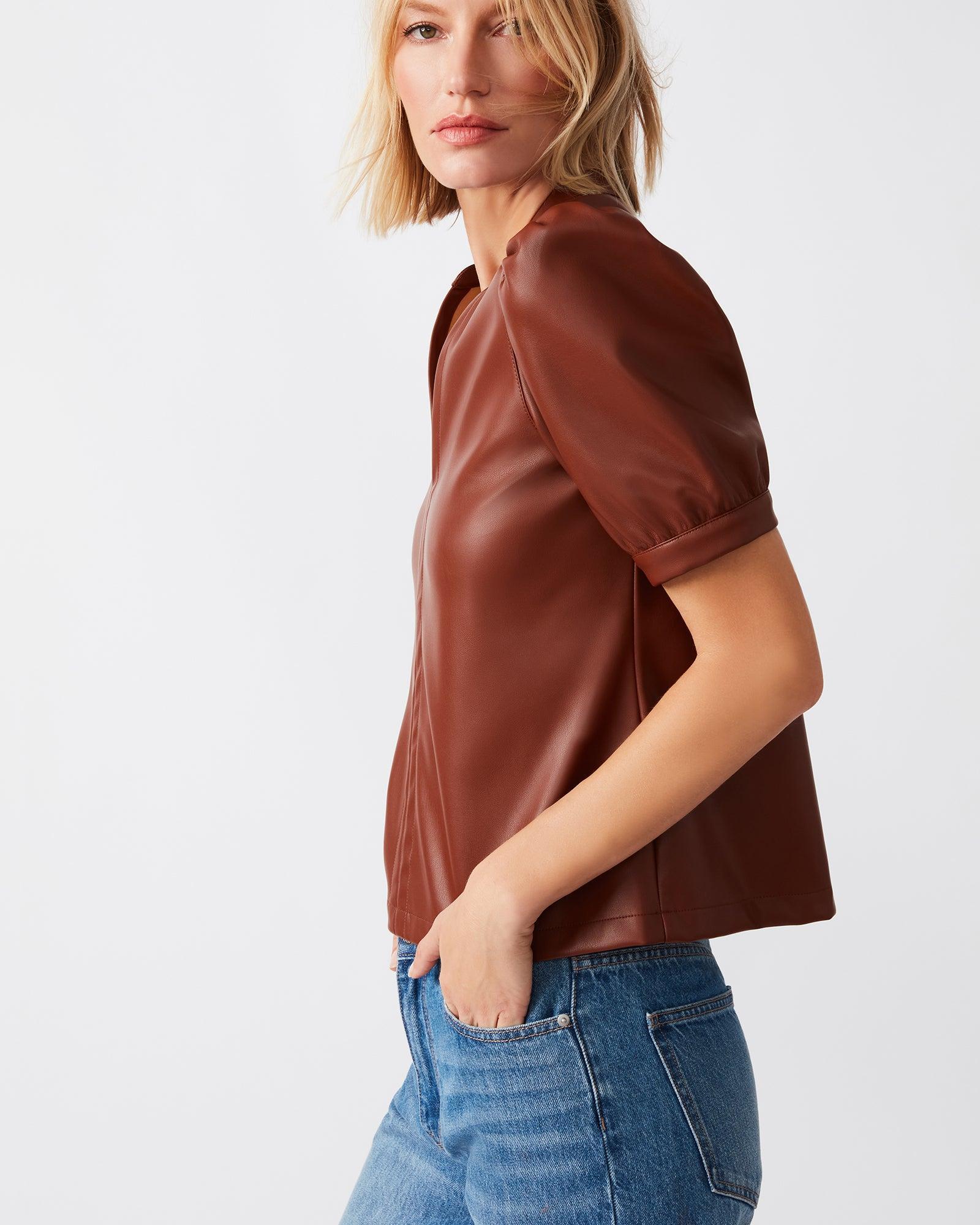 JANE TOP COGNAC Product Image