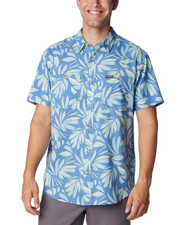 Columbia Men's Utilizer Printed Woven Short Sleeve Shirt- Product Image