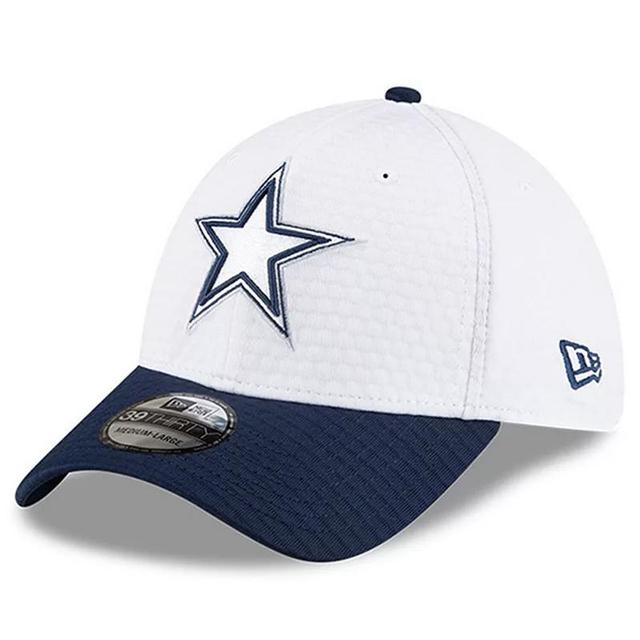 Mens New Era /Navy Dallas Cowboys 2024 NFL Training Camp 39THIRTY Flex Hat Product Image