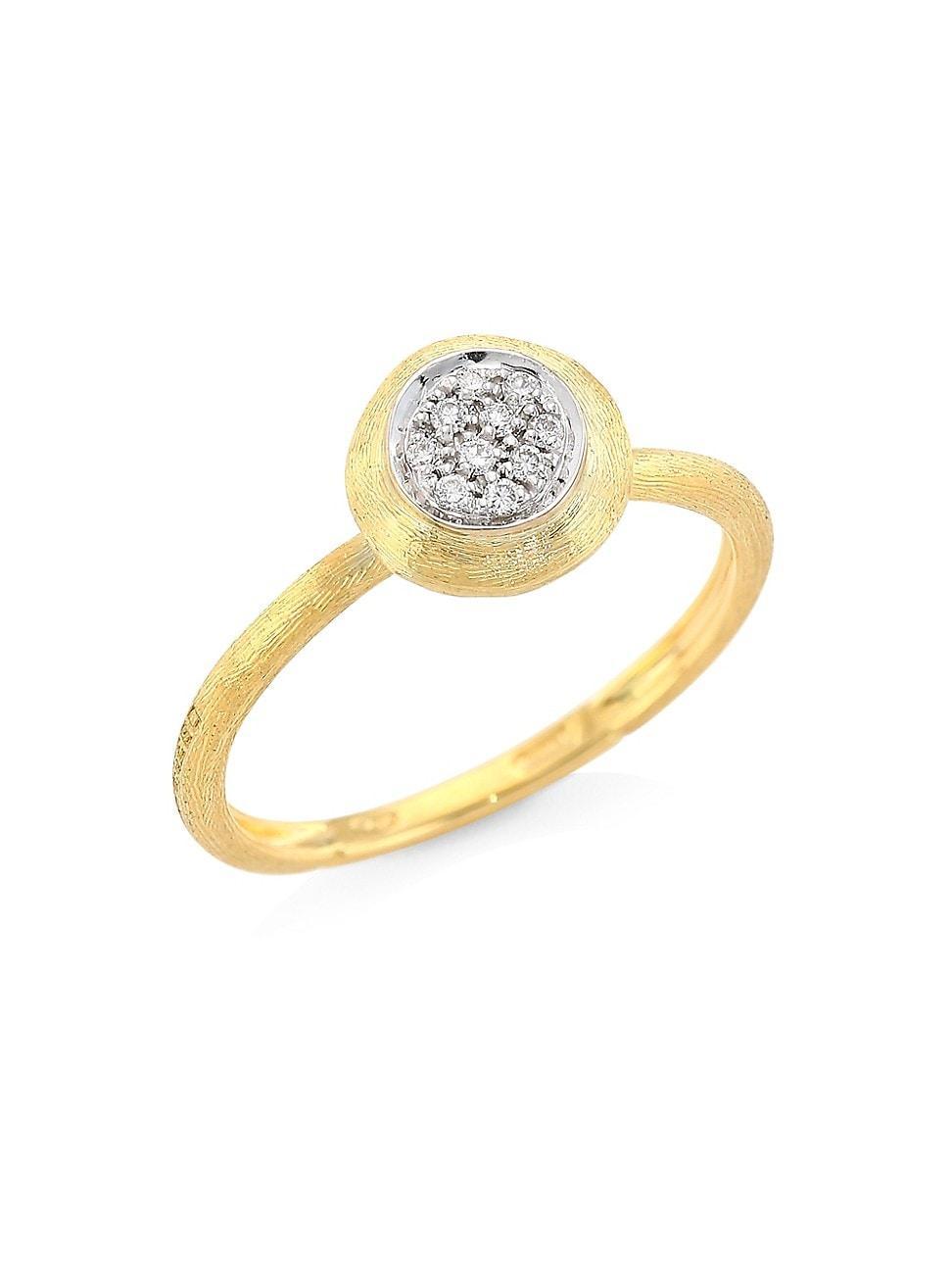 Womens Jaipur 18K Yellow Gold & Diamond Ring Product Image